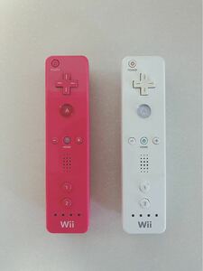 Wii WiiU リモコン ホワイト ピンク 任天堂
