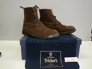 Trickr's SHIPS special order suede 7 hole boots m2904 8 size 