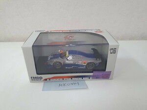 EBBRO 1/43 SUPER GT 300 No.96 EBBRO TEAM NOVA VEMAC 350R GRAY/BLUE 810 未使用品