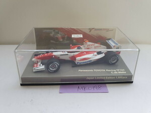 MINICHAMPS 1/43 Panasonic TOYOTA Racing TF104 C.da Matta 未使用品