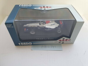 EBBRO 1/43 FORMULA NIPPON TEAM LE MANS WHITE/BLUE 115 未使用品