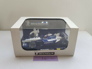 MICHELIN 1/43 WILLIAMS F1 BMW FW24 J. P. MONTOYA 未使用品