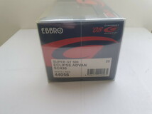 EBBRO 1/43 SUPER GT 500 25 ECLIPSE ADVAN SC430 WHITE/RED 44056 未使用品_画像4