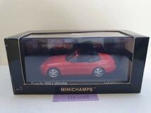 MINICHAMPS 1/43 Porsche 968 Cabriolet 1994 Red_画像2