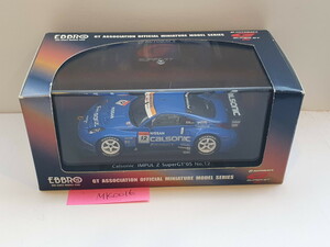 EBBRO 1/43 SUPER GT 2005 CALSONIC IMPUL Z BLUE 689