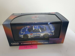 EBBRO 1/43 SUPER GT 2005 EPSON NSX WHITE/BLUE 692 未使用品