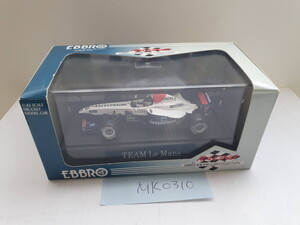 EBBRO 1/43 FORMULA NIPPON TEAM LE MANS WHITE/BLUE 115 未使用品