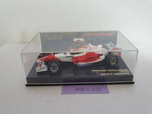 MINICHAMPS 1/43 PANASONIC TOYOTA RACING TF105 Ralf Schumacher 未使用品