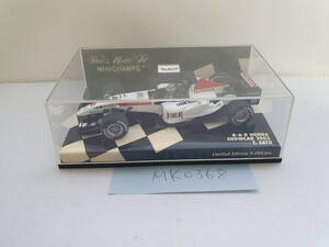 MINICHAMPS 1/43 B・A・R HONDA SHOWCAR 2005 T. SATO 未使用品