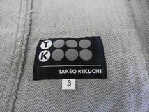 TK TAKEO KIKUCHI　ジャケット　3サイズ_画像5