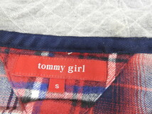 tommy girl　厚手シャツ　Sサイズ_画像4