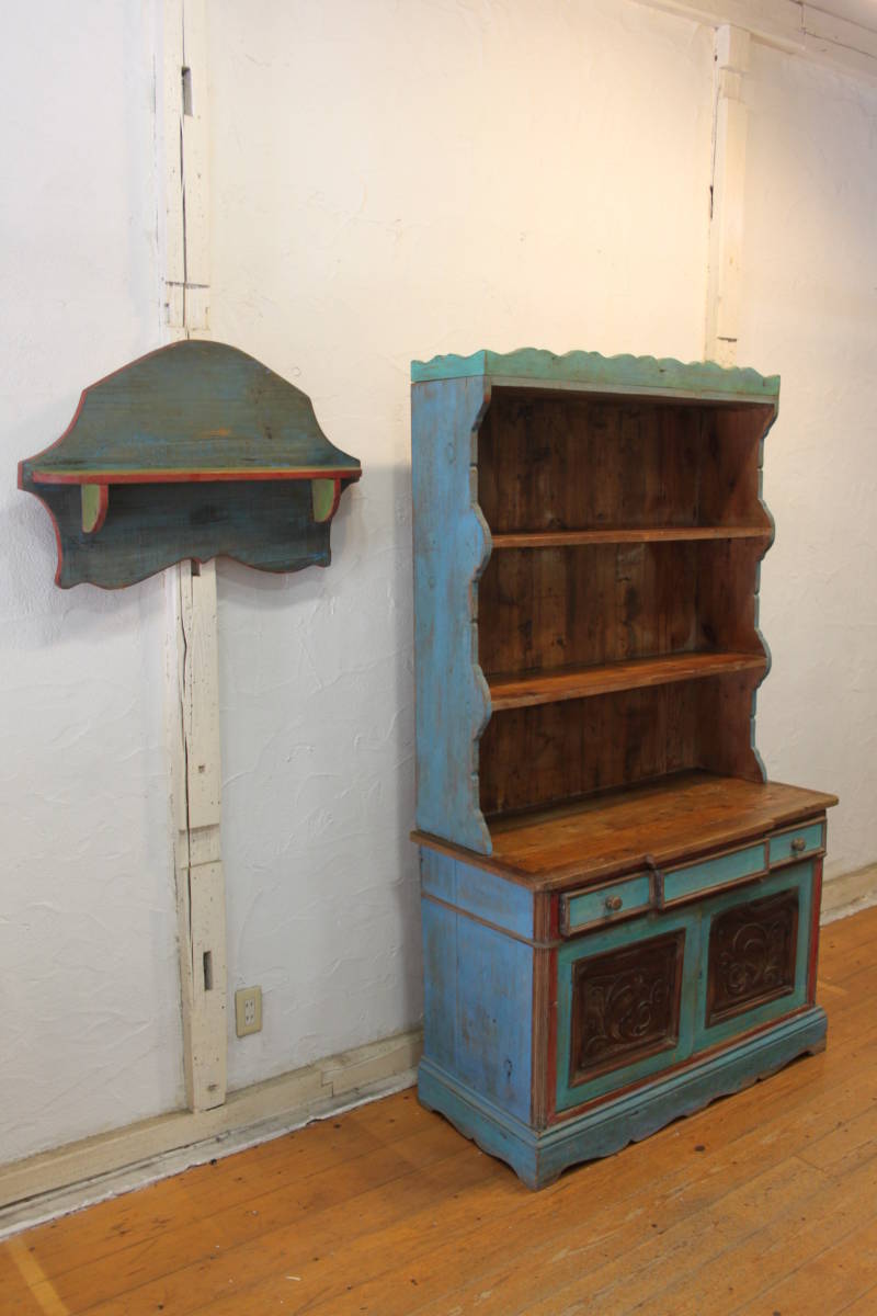 アンティーク ラック 壁掛け ウォールシェルフ USA ANTIQUEアメリカン