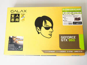 玄人志向 ビデオカード Geforce GTX960搭載 オーバークロック&ショート基板モデル GF-GTX960-E2GB/OC2/SHORT 中古良品