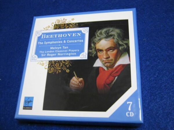 【輸入CD】BEETHOVEN : Symphonies & Concertos / Melvyn Tan (pf) The London Classical Players cond. by Sir Roger Norrington 7CD