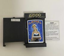 ZIPPO 2002年　キャメルＺ640 限定50個_画像2