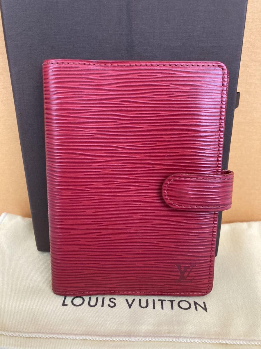 LOUIS VUITTON アジェンダPM 手帳カバー スケジュール帳 モノグラムキャンバス PVC ブラウン 大きな取引