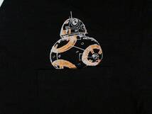 ☆微難有・新品☆スターウォーズフォーエバー×ユニクロ【STAR WARS×UNIQLO】胸ポケット付き プリント半袖Ｔシャツ M 黒　ブラック_画像5