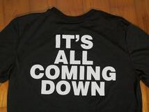 ★美品☆プーマ【PUMA】『IT'S ALL COMING DOWN』　金槌 トンカチ　ヘリメット ロゴプリント 半袖Tシャツ ドライＴシャツ M 黒 ブラック　_画像8