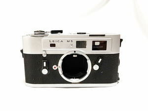 状態良好 ファインダーきれい Leica M5 ボディ クローム ライカ ３吊 3 lug レンジファインダー 