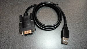USB RS232C 変換ケーブル　USB-シリアル　Windows10 64bit対応 (フリマ出品、ゆうパケット)