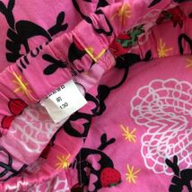 ヒロミチナカノ 浴衣 130 ピンク 女の子　半袖_画像7