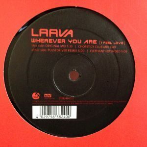 12inchレコード LAAVA / WHEREVER YOU ARE