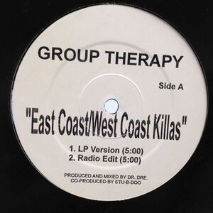 12inchレコード　GROUP THERAPY / EAST COAST/WEST COAST KILLAS