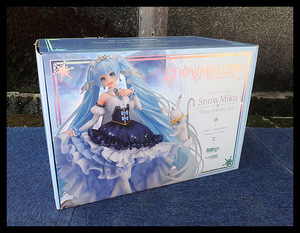 【海蛍】GOOD SMILE COMPANY/グッスマ SNOW MIKU 2019 雪ミク Snow Princess Ver. 1/7 スケールフィギュア 初音ミク