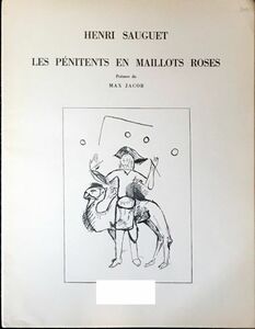 ソーゲ 薔薇色の水着の悔悛者たち sauguet Les Penitents en maillots roses 輸入楽譜/洋書/ピアノ/声楽/歌曲/マックスジャコブ