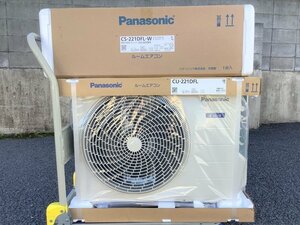 未使用品 Panasonic パナソニック 6畳用 100V ルームエアコン CS-221DFL-W+CU-221DFL 2021年モデル 【1】