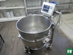 電気式はかり イシダ UTTⅡ-600-S 600kg 100V 2012年製 ミキサー用ボウル付 計量器 計り 電気抵抗線式はかり [2-164473]