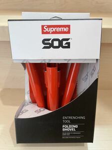 2017aw Supreme SOG Collapsible Shovel 2017fw シュプリーム コラプシブル シャベル スコップ ボックス RED レッド ツールボックス tool