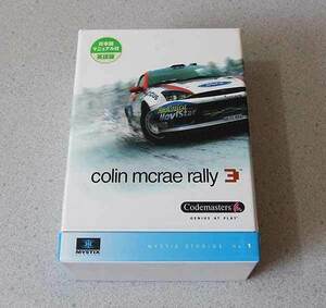 PCko- Lynn *makre- Rally 3 Colin McRae Rally 3 Japanese manual attaching English version 