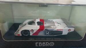 1/43 EBBRO 1983 year Fuji 1000km Toyota TOM`S 83C#19 Matsumoto Megumi two, star ..,.. regular virtue 