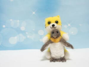 Art hand Auction Handmade [wool felt tiger penguin], toy, game, stuffed toy, Wool felt