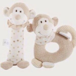  new goods price cut super lovely baby clattering *pi-pi-. monkey san pair 