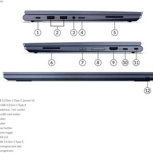 Lenovo ThinkPad C13 Yoga Chromebook 20UX000GUS 13.3 FHD タッチスクリーン AMD Ryzen 5 Pro 3500C 128GB SSD 8GB RAM Wi-Fi 6 指紋 ペンの画像10