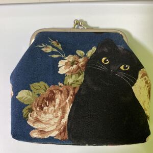 ハンドメイド がま口 ポーチ 小物入れ【訳あり】