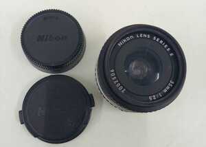 ■A レア品　Nikon LENS SERIES E　35mm f2.5 レンズ ニコン