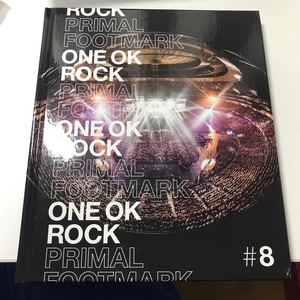 ワンオク ONE OK ROCK #8 ファンクラブ 写真集 フォトブック 限定　 PRIMAL FOOT MARK #8　プライマル フットワーク　非売品　会員限定品