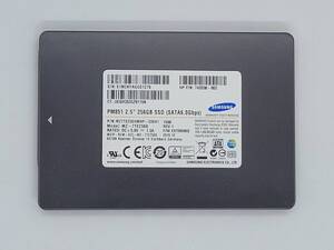 【SSD256GB】SAMSUNG サムスン(管:CW3-SS-C01276)2.5インチ MZ-7TE2560 6Gb/s フォーマット済み