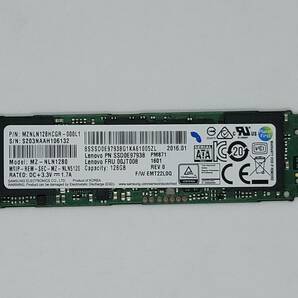 【M.2 SSD128GB】★Samson　サムソン★（管：CW3-SS-106132）■MZ-NLN1280■動作確認済み　フォーマット済み 