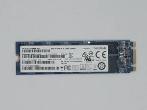 【M.2 SSD256GB】★サンディスク SanDisk★(管:CW3-SD-421707)■SD8SN8U-256G-1006■動作確認済み フォーマット済み