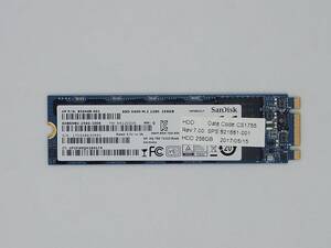 【M.2 SSD256GB】★サンディスク SanDisk★(管:CW3-SD-430995)■SD8SN8U-256G-1006■動作確認済み フォーマット済み