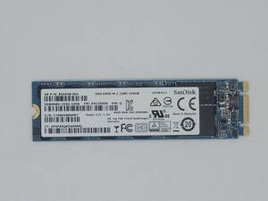 【M.2 SSD256GB】★サンディスク SanDisk★(管:CW3-SD-800497)■SD8SN8U-256G-1006■動作確認済み フォーマット済み