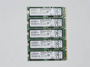 【5個セット・高速SSD m.2 NVMe 256GB】Samsung サムスン(管:CW3-SS-5S1)MZ-VLW2560 動作確認済み フォーマット済み