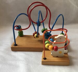 Child Friend ビーズコースター チャイルドフレンド 木のおもちゃ 知育玩具 木製玩具
