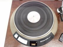 DENON デノン/デンオン ターンテーブル DP-3000 + キャビネット DP-6700 レコードプレーヤー カートリッジシェル付 ∩ 65DDB-5_画像2