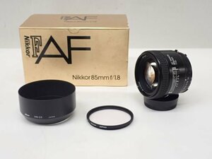 Nikon ニコン Ai AF NIKKOR 85mm F1.8D 単焦点レンズ 元箱付 ∩ 65FE8-11