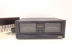 ONKYO オンキョー ステレオパワーアンプ Integra M-508 説明書付き □ 66180-4